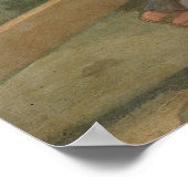 キリスト運の十字架C.1651 ポスター (角)