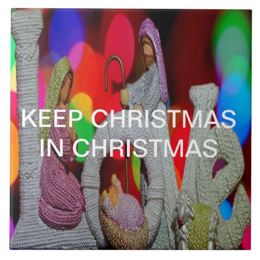キリスト降生の愛によるクリスマスの本質 タイル (正面)