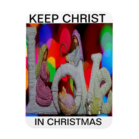 キリスト降生の愛によるクリスマスの本質 マグネット (縦)
