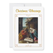 キリスト降誕のクリスマスの祝福宗教的