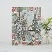 キリスト降誕のクリスマスクラフト紙 (スタンド正面)