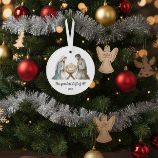 キリスト降誕のクリスマス オーナメント