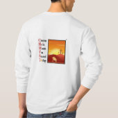 キリスト頭字語メンズロングスリーブティー Tシャツ (裏面)