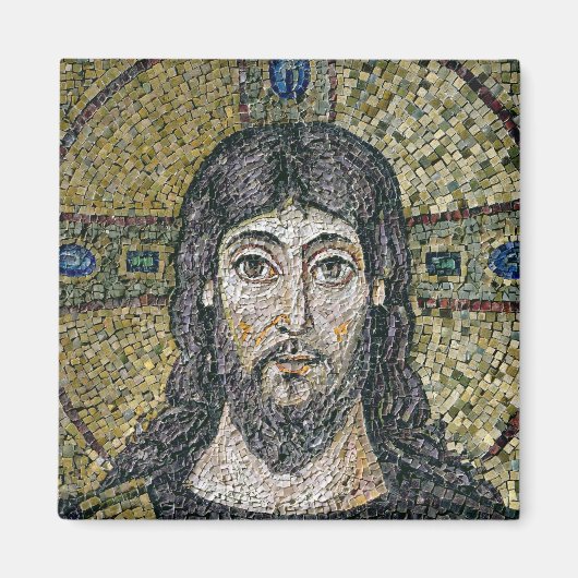 キリスト顔 マグネット (正面)