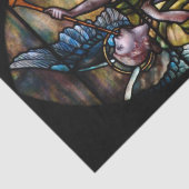 キリスト高僧のステンドグラスのクリスマス 薄葉紙 (詳細)