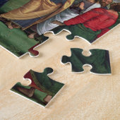 キリスト1495-98年の上昇(パネルの油) ジグソーパズル (側面)