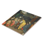 キリスト1590年の割礼(キャンバスの油) タイル (側面)