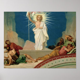 キリスト1860年の復活のための勉強 ポスター
