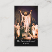 キリスト・イースターの復活祈りの言葉・カード コーリングカード (正面)