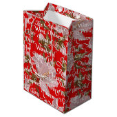 キリスト・クリスマスの名前/ ミディアムペーパーバッグ (裏面アングル)