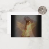 キリスト・グリーティング・カードの花嫁 ノートカード (正面/裏面インサイチュ)