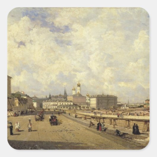 キリスト・サヴィア大聖堂の眺め スクエアシール (正面)