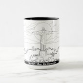 キリスト・ザ・リデemer Mug(透明) マグカップ (中央)