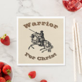 キリスト・ナプキンのための男性の戦士 スタンダードランチョンナプキン (インサイチュ)