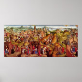 キリスト・ハンス・メムリングの出現と勝利1480 ポスター (正面)