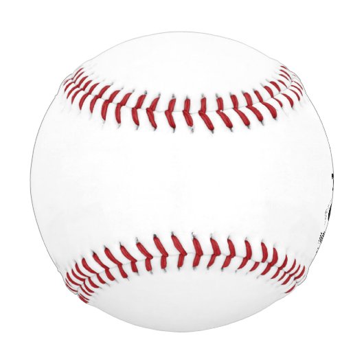 キリスト・バイブルの聖句を通して私は全てのことを成し遂げることができる 野球ボール (正面)