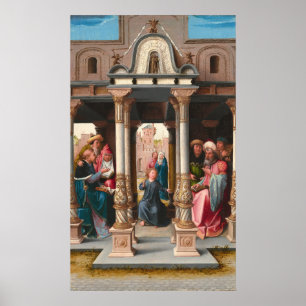 キリスト – バーナード・ヴァン・オルリーファインアートポスター ポスター