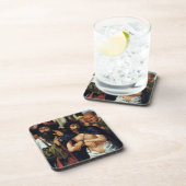 キリスト(パネルの油)の欺くこと(165461 fを見て下さい コースター (右側)