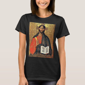 キリスト・パントクラトール正教会イコン 16世紀 Tシャツ