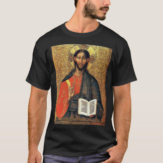 キリスト・パントクラトール正教会イコン 16世紀 Tシャツ