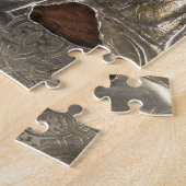 キリスト・パントクリエーターシルバーオクラッドリザロシアのアイコン ジグソーパズル (側面)