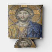 キリスト・パントクリエーターMosiac象徴的な宗教的ローマA 缶クーラー (正面)