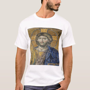 キリスト・パントクリエーターMosiac象徴的な宗教的ローマA Tシャツ