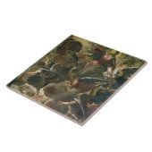 キリスト(フレスコ画)の上昇 タイル (側面)