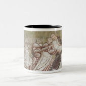 キリスト(フレスコ画) (95750の詳細)に接吻しているJudas ツートーンマグカップ (中央)