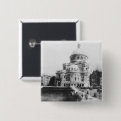 キリスト、ボストンの科学者の最初の教会 缶バッジ (正面&裏面)