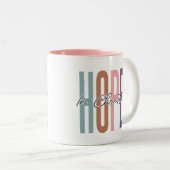 キリスト・マグの中の希望 ツートーンマグカップ (正面右)