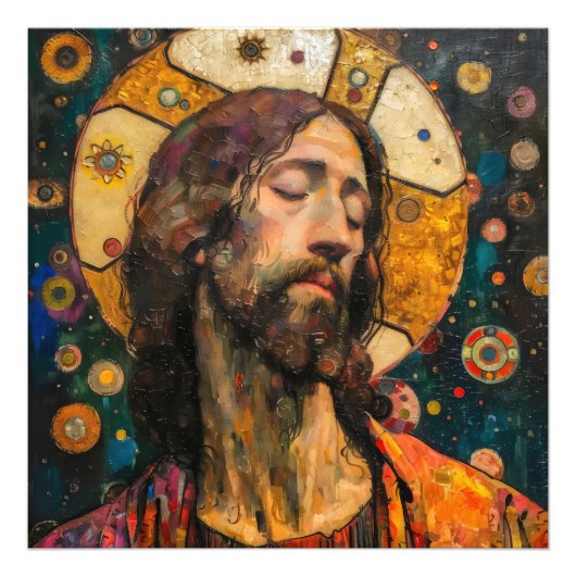 キリスト。宗教的象徴 フォトプリント            (正面)