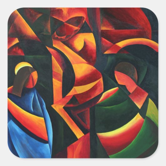 キリスト – 最後の息2008 スクエアシール (正面)