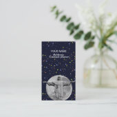 キリスト、月、星 名刺 (スタンド正面)