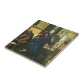 キリスト 神殿の清め タイル (側面)