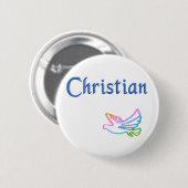 キリスト 缶バッジ (正面&裏面)