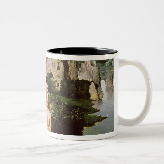 キリスト、c.1515の洗礼 ツートーンマグカップ (右)