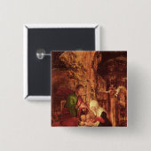 キリスト、c.1520-25の誕生、 缶バッジ (正面&裏面)