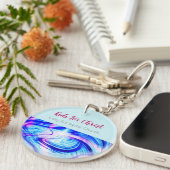 キリストKeychainのための子供 キーホルダー (正面右)