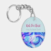 キリストKeychainのための子供 キーホルダー (正面左)