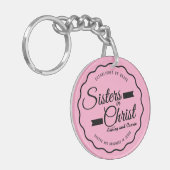 キリストKeychainの姉妹 キーホルダー (正面左)