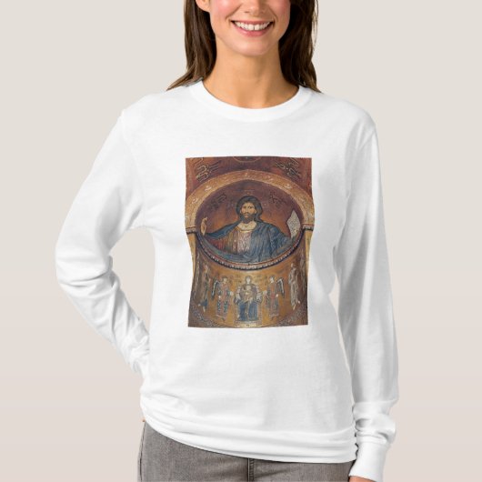 キリストPantocratorおよびマドンナ Tシャツ (正面)