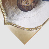 キリストPantocratorのビザンチンのスタイルアイコン 薄葉紙 (詳細)