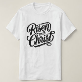 キリストTシャツで復活 – キリスト教信仰アダルト Tシャツ