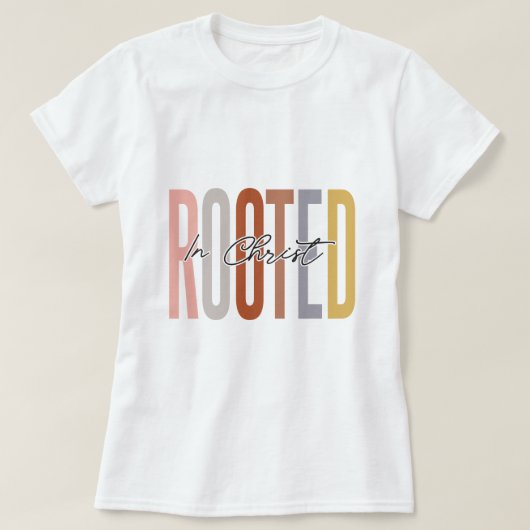 キリストT感動的シャツデザイン Tシャツ (デザイン正面)