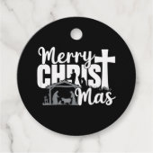 キリスメリートマスクリスチャンクリスマスイエズファミリー フェイバータグ (正面)