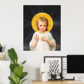 キリス賛美ト・チャイルド・バイ・エマイルムニエCC0010 ポスター (ホームオフィス)