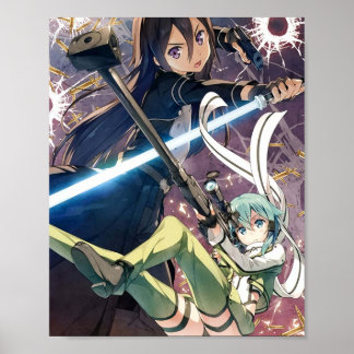 キリト対シノン ポスター