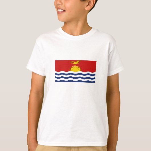 キリバスの旗 Tシャツ (正面)