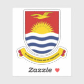 キリバスの紋章 シール (シート)